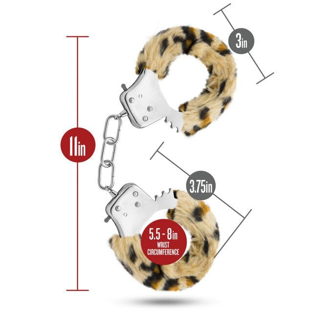 Blush - Temptasia Cuffs Leopard