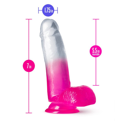 Blush - B Yours Sugar Magnolia - 7 Inch Dild0 (Fuchsia)