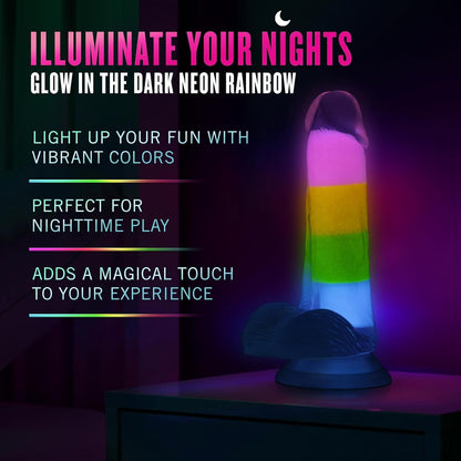 Blush - Neo Elite Rainbow Rave – 6.5 Inch Dild0 (Rainbow)