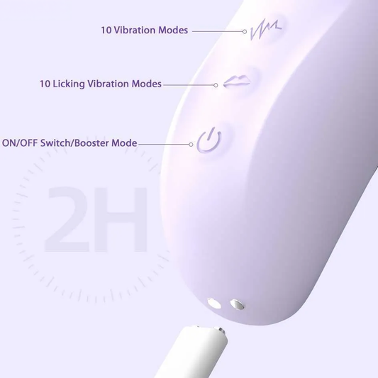 SVAKOM - Purple Clitoris Vibrator & G Spot